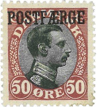 Danmark 1920 - Postfærgemærke AFA 3 - Ubrugt