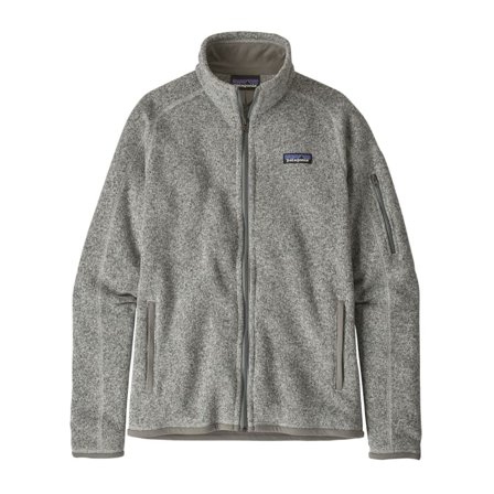 Patagonia Women's Better Sweater Fleece Jacket Women Mid layer tops Grey XL