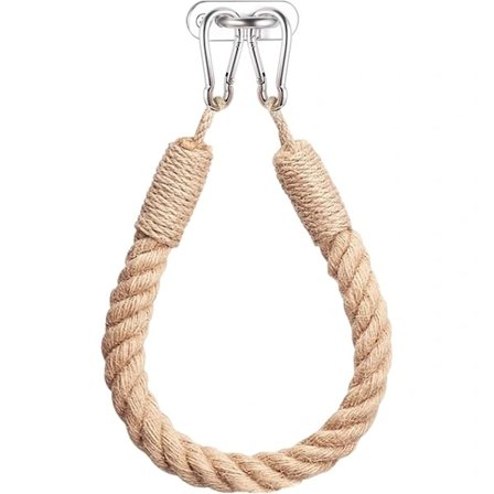 Toalettpapirholder, naturlig håndlaget baderomstoalettpapirholder med tau, håndklestenger, veggmontert håndkleholder, badehåndkleringer[CO]