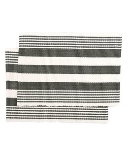 Bordbrikker Jul Hedda resirkulert 2-pk Olivengrønn