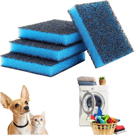 4-10 st Husdjurshårsborttagare för tvätt, återanvändbar husdjurshårsfångare för tvättmaskin, husdjurshårssamlare för tvättmaskin och torktumlare hund-