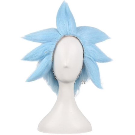 Rick And Morty Anime Peruukit Ricky Sanchez Cosplay Peruukkihattu Sininen