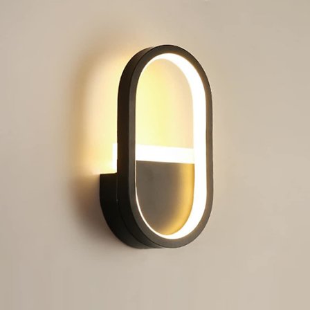 Moderne LED-vegglamper Stue Aluminium 16W