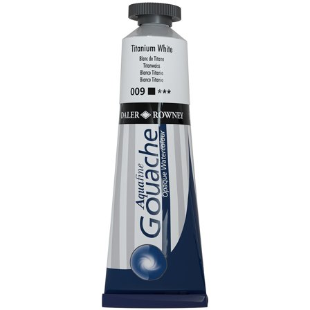 Aquafine Gouache couleur 38ml Titanium White