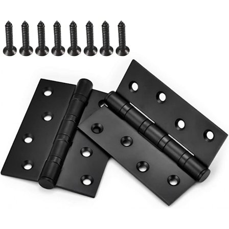 2 stk. hængsel vindue hængsel rustfrit stål konnektorer kuglelejer med Scr