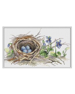 Stickpackung Bild Am Waldrand