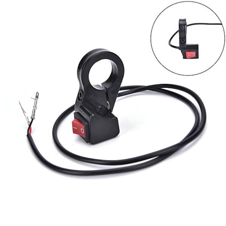 22mm Styr On/Off Forlygte Lyskontakt Sport Dirt Bike Motorcykel [DB]