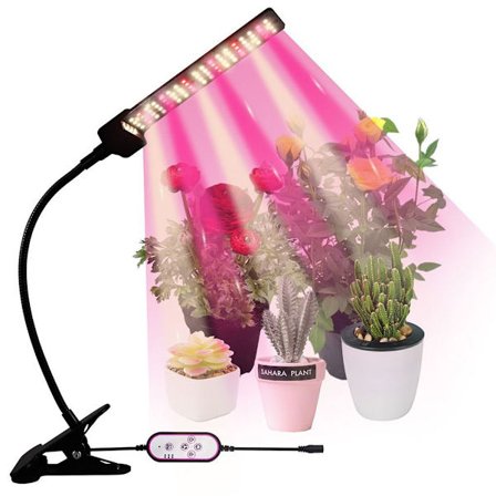 Fullspektrum LED plantelampe 3 lysmoduser plantelys drivhus KLB