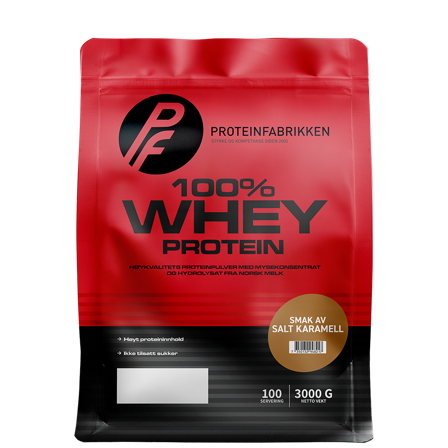 Proteinfabrikken 100 % Whey Protein 3000 g