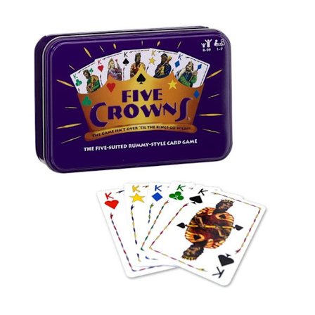 5 krone kort FIVE CROWNS brætspil kort quiddler engelsk magikerspil
