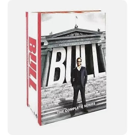 Bull: TV-sarjan kaudet 1-6 kokonaisuudessaan (DVD 30-levyn paketti) englanninkielinen versio