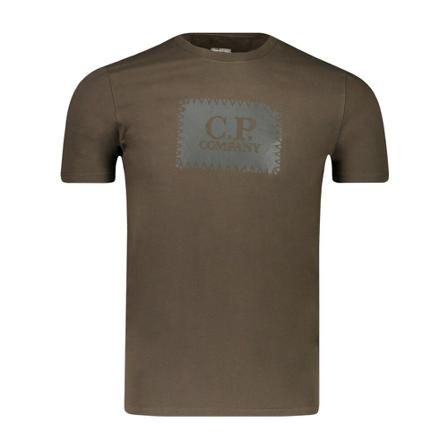 C.p. Company, T-shirt Groen, Heren, Maat:S,Katoen