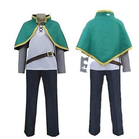 Anime Konosuba Guds välsignelse på denna underbara värld Cosplay kostymer Satou Kazuma Cosplay Halloween Kono Subarashii Sekai Ni L
