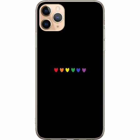 Apple Iphone 11 Pro Max Mjukt Skal - Pride Hearts