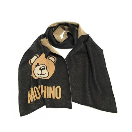 Moschino - Sjalar - Svart - Dam - Storlek: One Size, Dam, Storlek: ONE SIZE