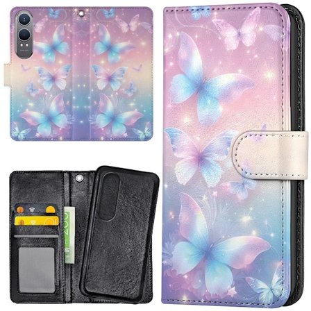 OnePlus Nord CE4 Lite 5G - Lompakkokotelo/Kuoret Butterflies