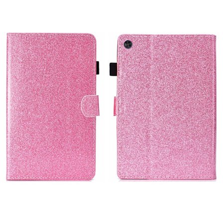 Samsung Galaxy Tab A9+ Glitter PU Fodral med Sleep/Wake-funktion