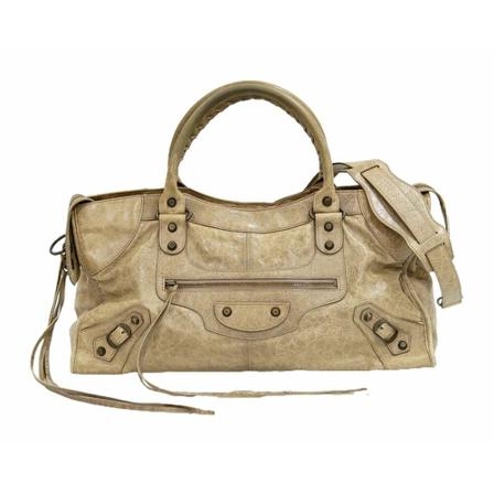 Balenciaga Vintage HandTass , Beige , Dames , Maat: ONE Size Vintage Tassen