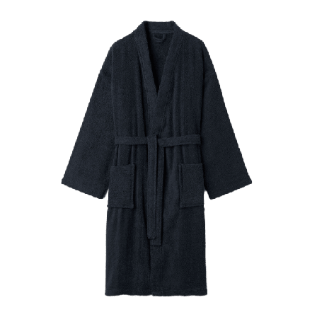 Åhléns Home Badrock STELLA Badrumstillbehör Blå S/M