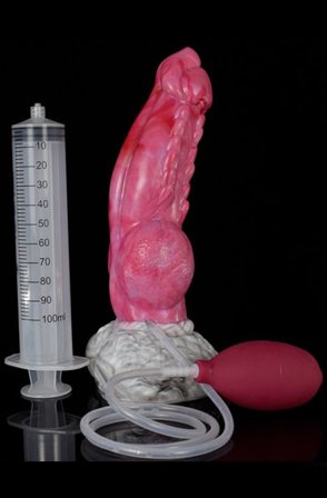 Kjøp Monster Wooscal Ejaculating Dildo 24,5 cm - Dragon dildo | God pris