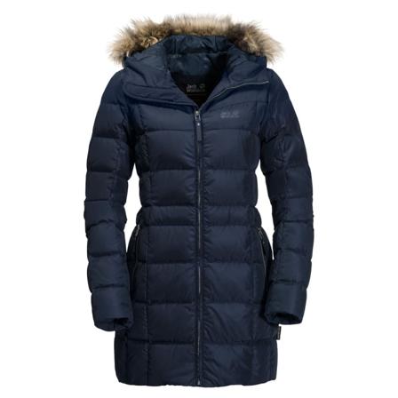 Jack Wolfskin Women's Baffin Island Coat Women down-lined parkas Blue XS