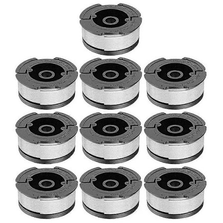 10 stk. AF-100-3ZP Spoler til Black & Decker GH400/GH500 Trimmertrådsruller Reservedele