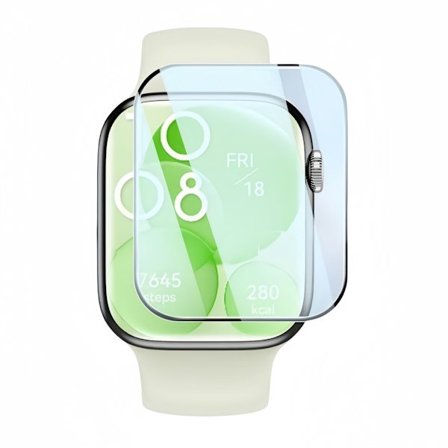 2 kpl Kompatibel med Huawei Watch Fit 4 karkaistu lasinen näytönsuoja