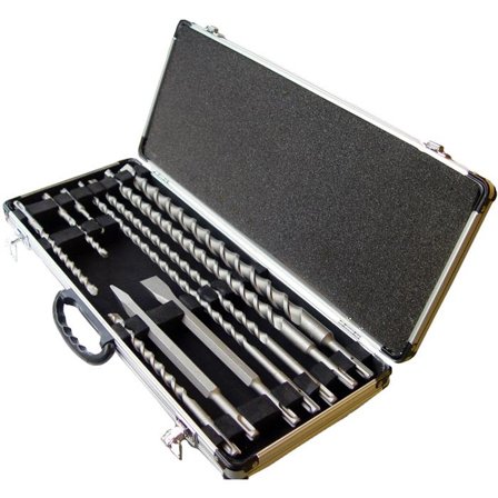 Makita D-19174 Bor- og meiselsett SDS-Plus, 10 deler, Maskintilbehør & forbruk