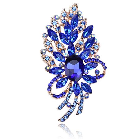 Stor stor blomma rosett brosch halsduk dekoration brosch stift