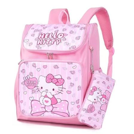 Ny Sanrio serie tegneserie studerende rygsæk Kitty Kuromi anime elev Brevpapir stor skole skuldertaske med etui 0*14*8cm - Perfet 3 30*14*38cm