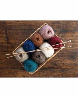 Garn Mohair - Senfgelb - Durable
