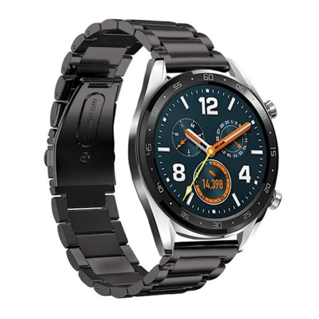 Huawei Watch GT/GT 2 46mm/GT 2 Pro musta metalliranneke