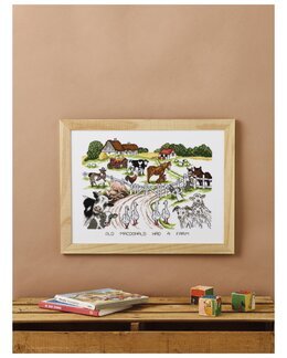 Stickpackung Bild Hof