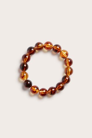 Kappahl | Perlearmbånd Brun ONE SIZE | Brun