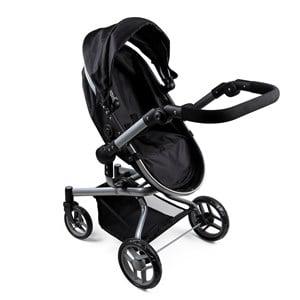 Stoy Black 2-in-1 Doll Pushchair One Size - Dolls and doll houses - One size - Black - Junge - Doll stroller
