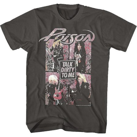Vintage Talk Dirty To Me Poison T-shirt