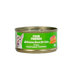 Four Friends Cat, Tuna & Vegetables, 85g
