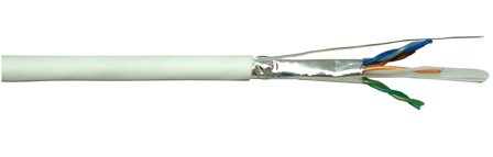 Elko EKO01745KAP Datakabel 1 m, skärmad, F/UTP C6A, Anslutningsdon & kablar