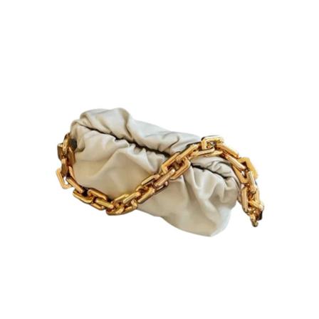 Bottega Veneta Vintage Pre-owned HandTas , Beige , Dames , Maat: ONE Size Vintage Tassen