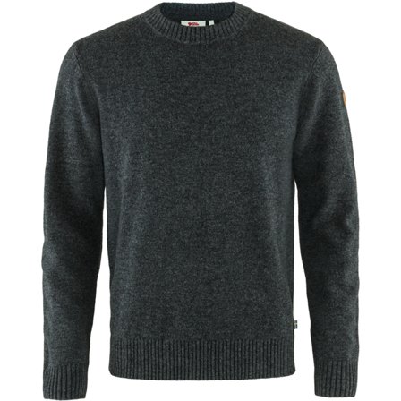 Fjällräven Övik Round-neck Sweater XXXL - male - Dark Grey - Sweaters & knitwear