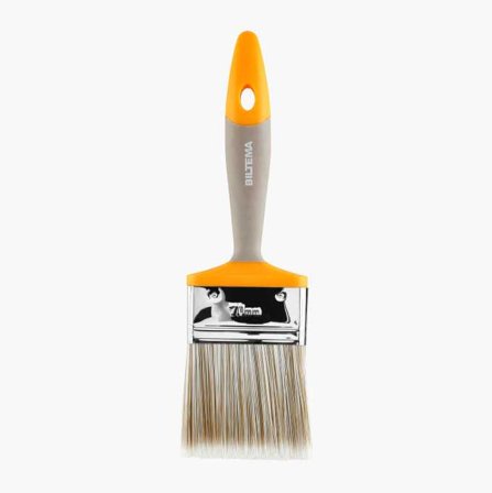Lackpensel PRO Finish 70 mm Synthetic Bristle Stainless Steel - Biltema