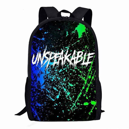 Barn Unspeakable 15L Ryggsäck Laptopväska Student Ryggsäck Present