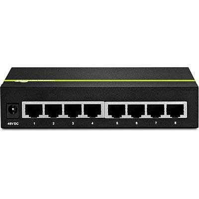 TRENDnet TPE TG80G GREENnet PoE+ Switch - switch - 8 porter - TAA-samsvar