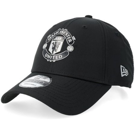 New Era - Football Svart adjustable Keps - Manchester United Reflective 9FORTY Black Adjustable @ Hatstore