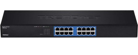 TRENDnet TEG-S16g Switch 16 x RJ45, Dator & surf