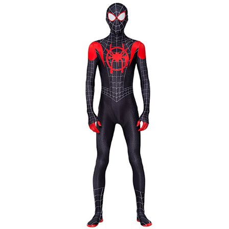 Miles Morales Costume Spiderman Cosplay Jumpsuit Cosplay Costume Y