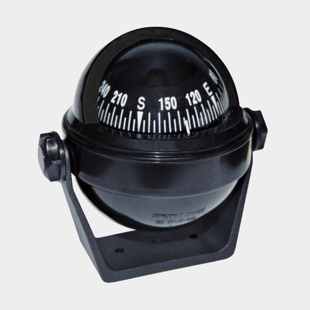 Riviera kompass m/bygel Stella 2½", svart