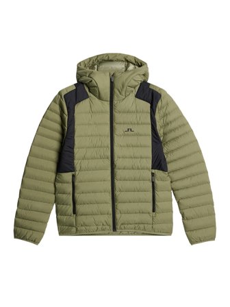 J.Lindeberg - Oden Pro Light Down Hood - Grün - Mann - L