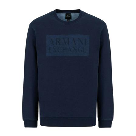 Armani Exchange, Sweater Blauw, Heren, Maat:M