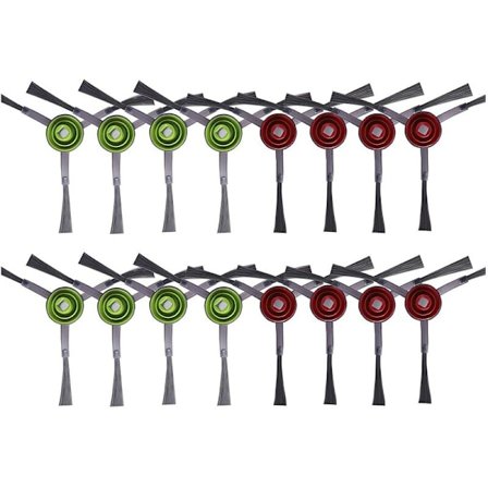 16 st sidoborstar för ECOVAC DEEBOT OZMO T9 T9 /T8 MAX T8 POWER T8 /N8 PRO robotdammsugare tillbehör